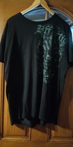 Affliction double sided graphic tee Xl